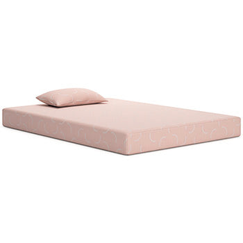 iKidz Coral Twin Mattress and Pillow 2/CN (Set of 2)