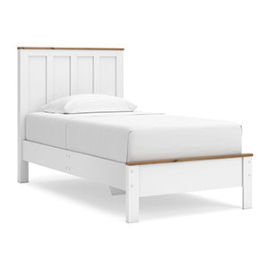 Kerisden Twin Panel Complete Bed Frame