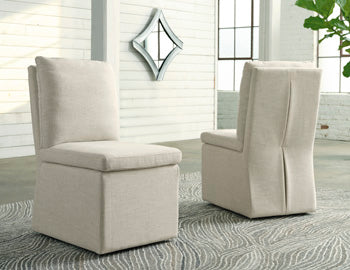 Krystanza Dining Upholstered Side Chair (Set of 2)