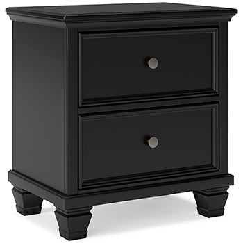 Lanolee Two Drawer Night Stand