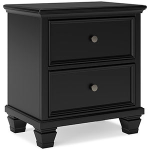Lanolee Two Drawer Night Stand