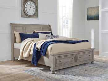 Lettner California King Rails with Roll Slats