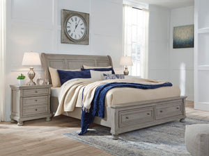 Lettner Rails with Roll Slats Queen