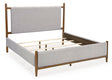 Lyncott California King Upholstered Rails