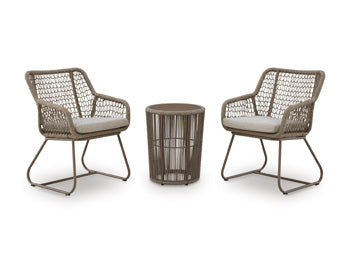 Majors Beach Chairs with CUSH/Table Set (Set of 3)