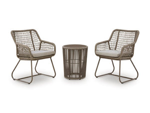 Majors Beach Chairs with CUSH/Table Set (Set of 3)