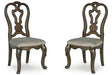 Maylee Dining Upholstered Side Chair (Set of 2)