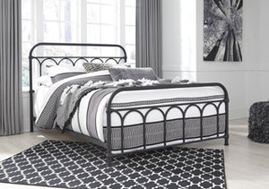 Nashburg Metal Headboard/Footboard/Rails Queen