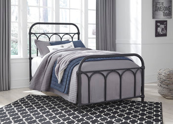 Nashburg Twin Metal Headboard/Footboard/Rails