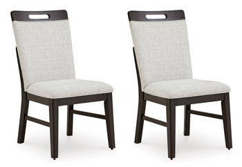 Neymorton Dining Upholstered Side Chair (Set of 2)