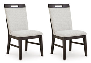 Neymorton Dining Upholstered Side Chair (Set of 2)