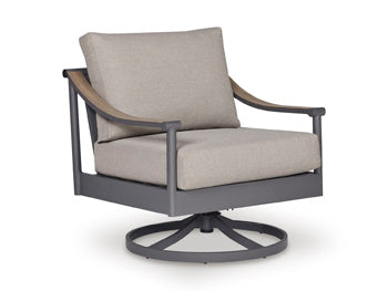 Ocean Beach Swivel Lounge with Cushion