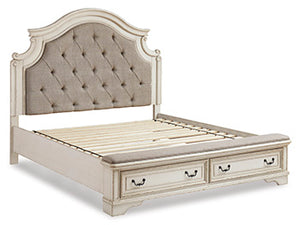 Realyn Panel Rails with Roll Slats King