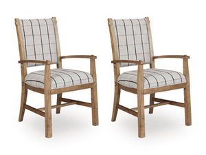 Ridgester Dining Upholstered Arm Chair (Set of 2)