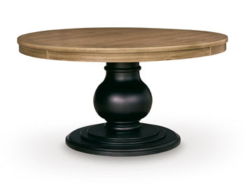 Ridgester Round Dining Room Table Base