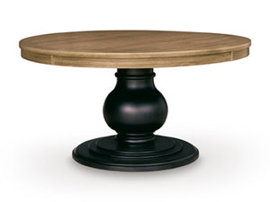 Ridgester Round Dining Room Table Base
