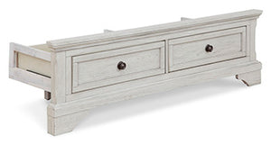 Robbinsdale Storage Footboard with Roll Slats Full