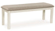 Robbinsdale Large Upholstered Dining Room Bench