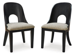 Rowanbeck Dining Upholstered Side Chair (Set of 2)