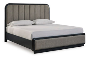 Rowanbeck King Upholstered Panel Footboard/Rails