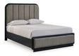 Rowanbeck Upholstered Panel Footboard/Rails Queen