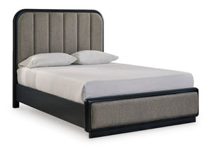 Rowanbeck Upholstered Panel Footboard/Rails Queen