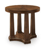 Rustic Plains Round End Table