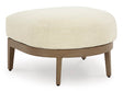 Serene Bay Ottoman with Cushion