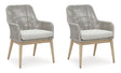 Seton Creek Arm Chair With Cushion (Set of 2)