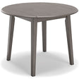 Shullden Round Dining Room Drop Leaf Table