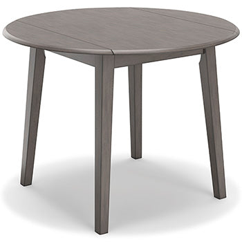 Shullden Round Dining Room Drop Leaf Table
