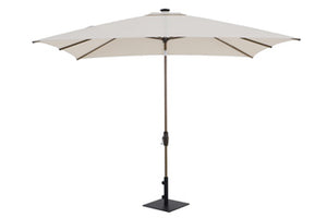 Spring Palms 8x10 LED Twist Umbrella LT Tan