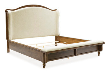 Sturlayne K/CK Upholstered Bench Footboard/Slats