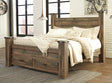 Trinell Queen/King Poster Headboard Posts