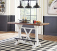 Valebeck Rectangular Dining Room Counter Table