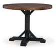 Valebeck Round Dining Room Counter Table Base