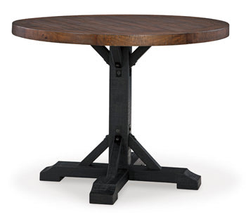 Valebeck Round Dining Room Counter Table Base