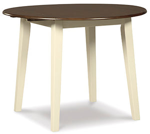 Woodanville Round Dining Room Drop Leaf Table