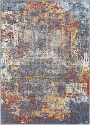 Auckley Colorful Abstract Area Rug