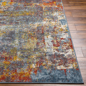 Auckley Colorful Abstract Area Rug