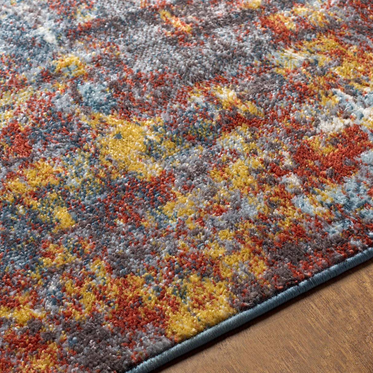 Auckley Colorful Abstract Area Rug