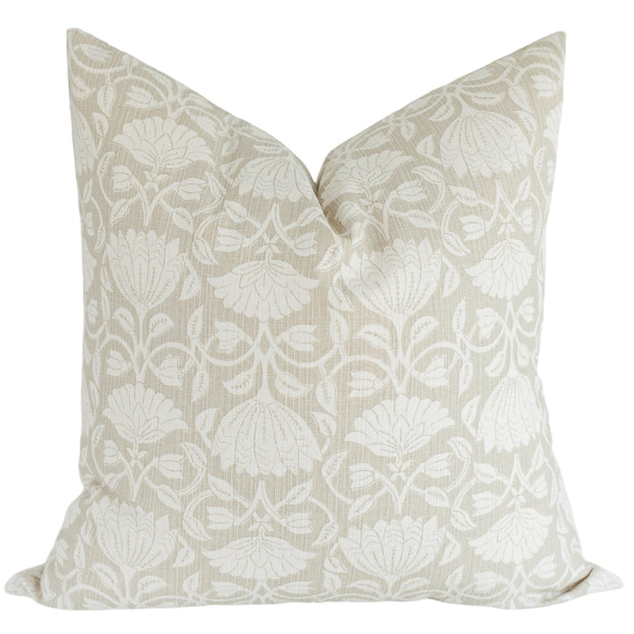 Laurel and Blush August Throw Pillow