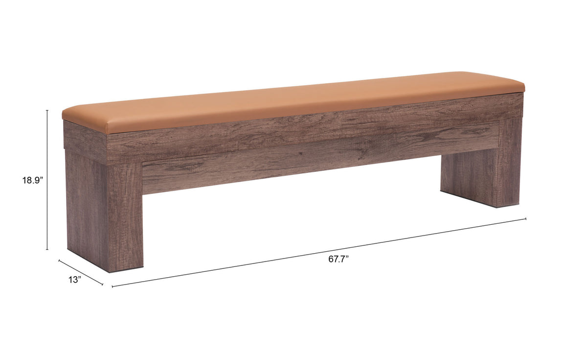 Zuo Modern Bonker Storage Bench (Set of 2)