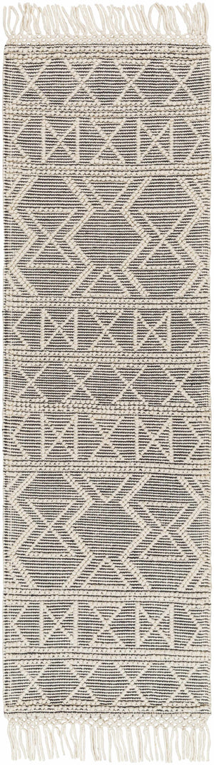 Aziel Wool Rug with Tassels - Clearance