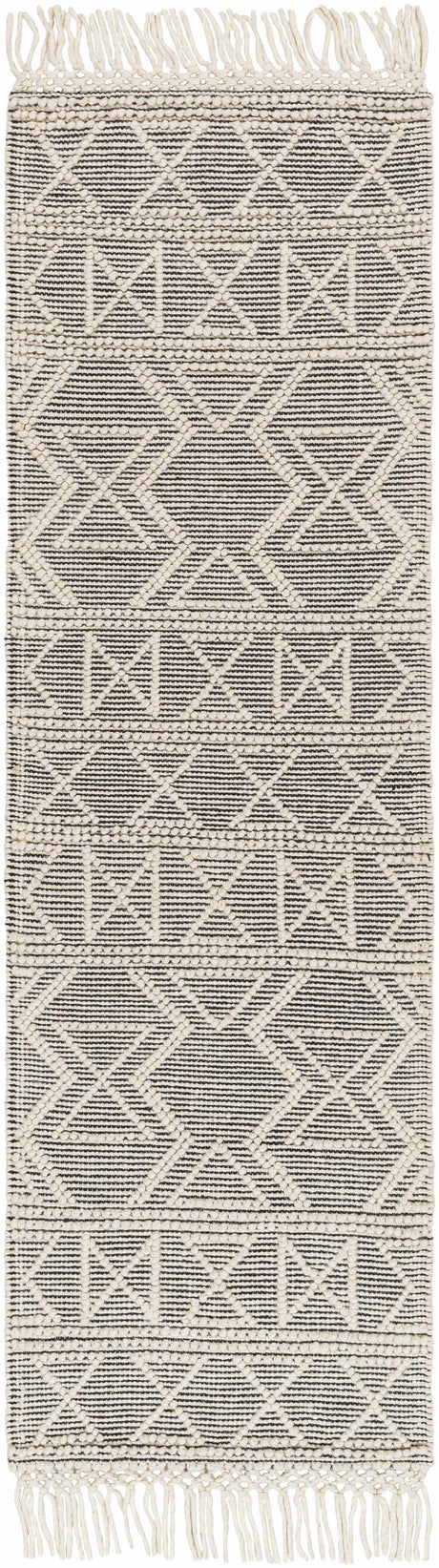 Aziel Wool Rug with Tassels - Clearance