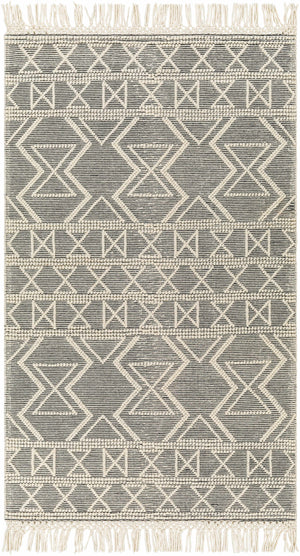 Aziel Wool Rug with Tassels - Clearance