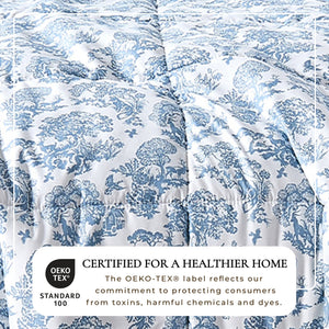 Reversible Christmas Comforter and Sham Set - Holiday / Lodge Odette Collection