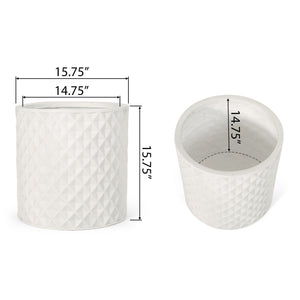 Planter - Antique White - Best Buy Furniture