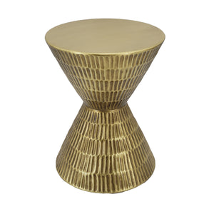 Antique Hourglass Side Table