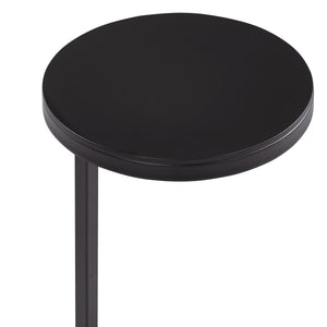 Yancey - Round Accent Table - Antique Bronze